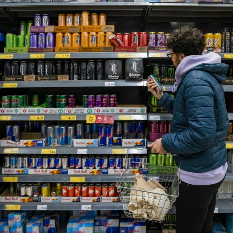 CECU pide limitar la publicidad de bebidas energéticas dirigida a menores en el entorno digital
